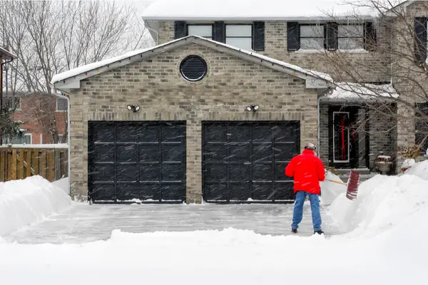 how to adjust garage door for cold weather