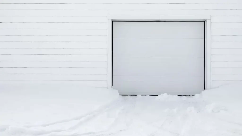 how to unfreeze a garage door