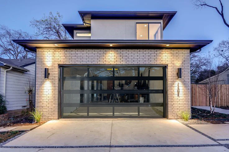 are glass garage doors insulated