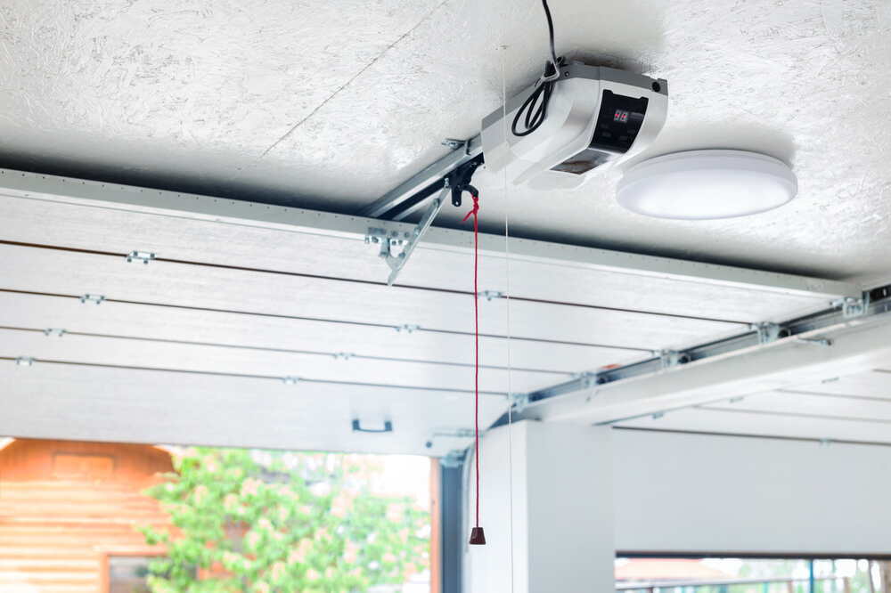 how to reconnect a garage door opener