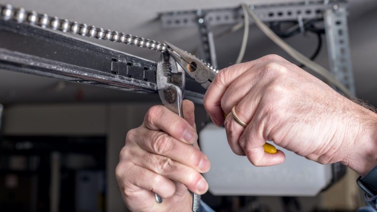 How To Adjust Garage Door Chain