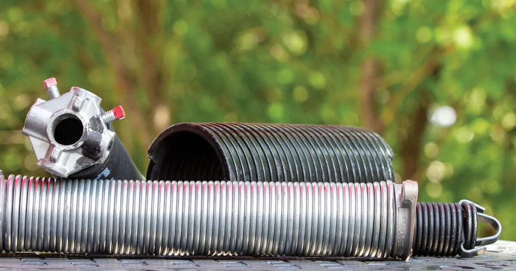 How Much Tension Is On A Garage Door Spring